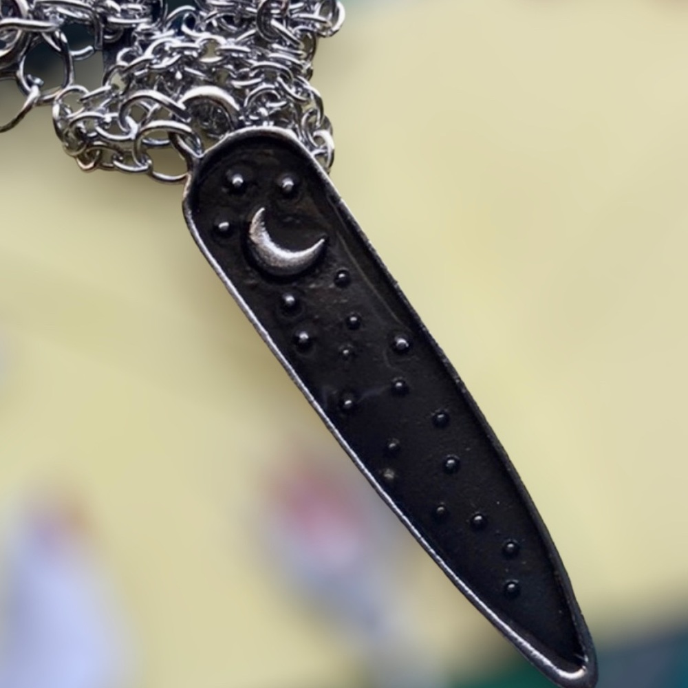 Reversible Owl/Moon Pendant
